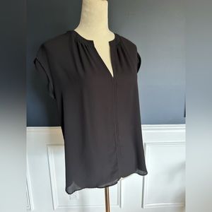 Philosophy black v-neck women’s blouse